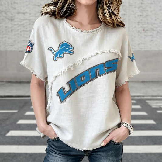 DET x NFL Women’s Vintage O-Neck 2905 DatND DVT