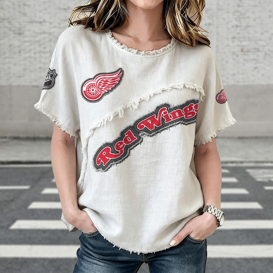 DET x NHL Women’s Vintage O-Neck 2905 DatND DVT
