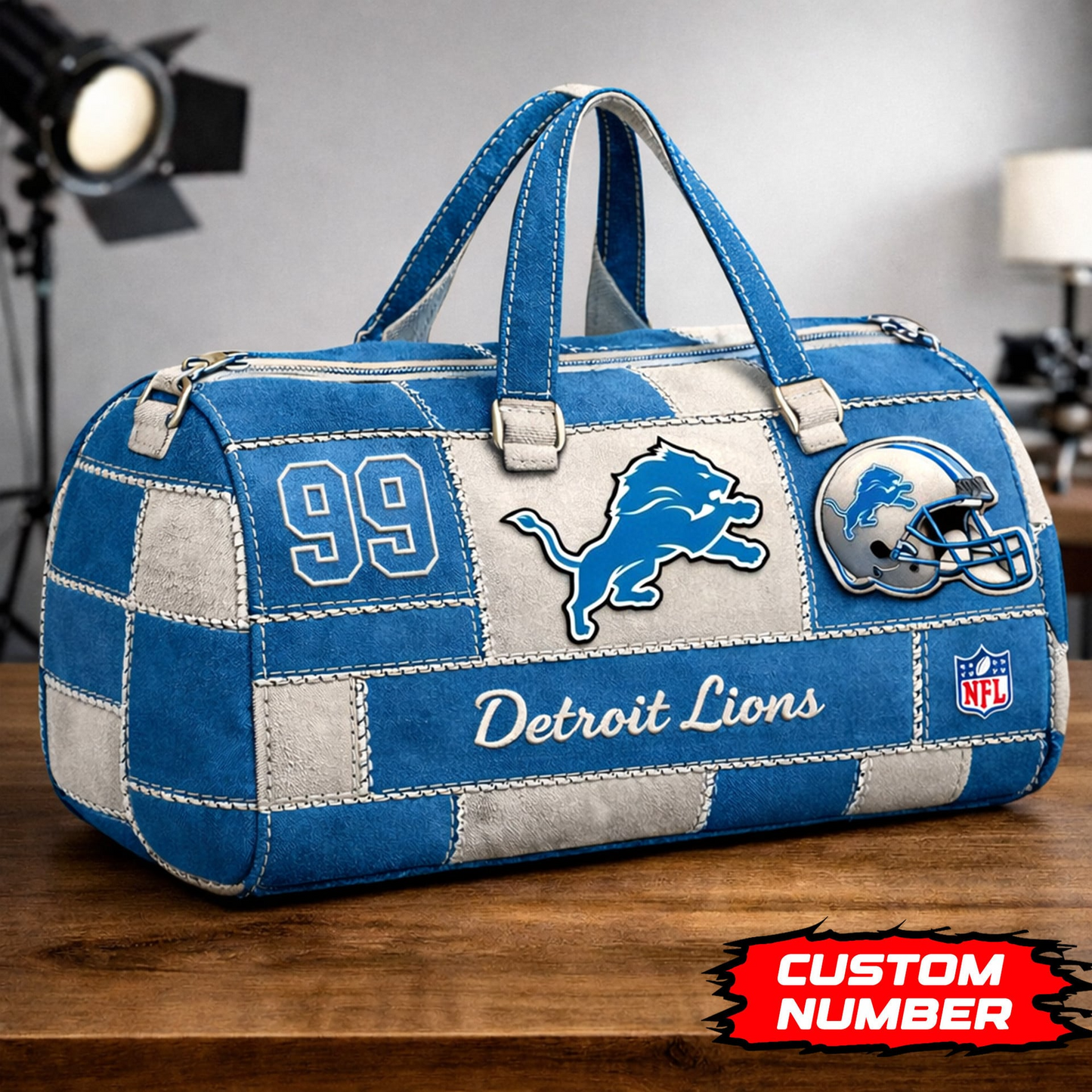 DL Premium NFL Game Day Quilted Duffle Bag DDT NTL