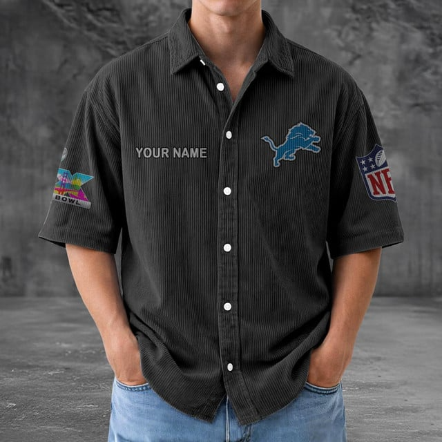 DL x NFL Men Seersucker Button Shirt DDT NTL