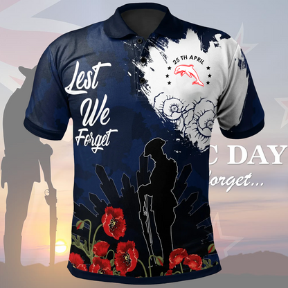 DOL x Anzac Day Polo Shirt DATND TANTD