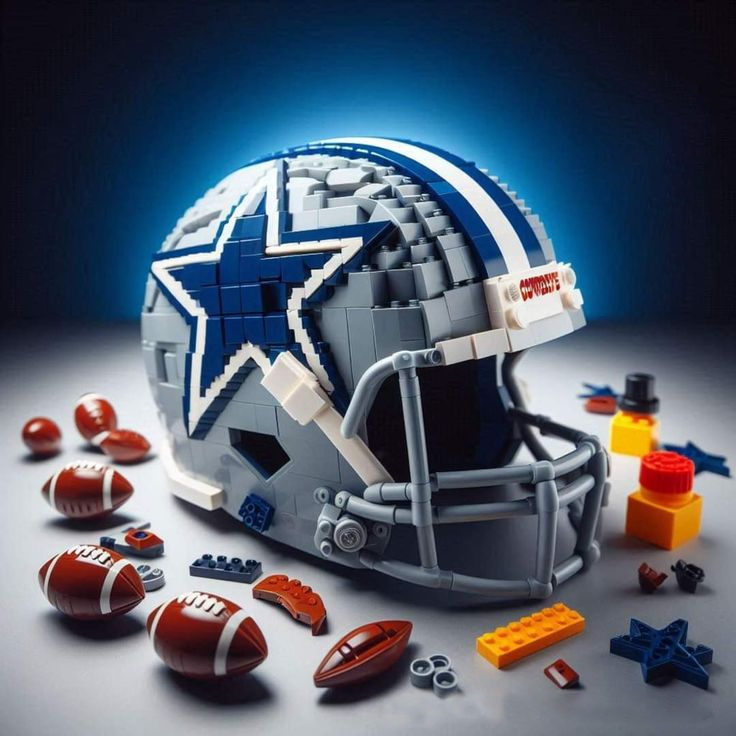 NFL Teams Helmets Armed With LEGO-Like Blocks DDT NTL