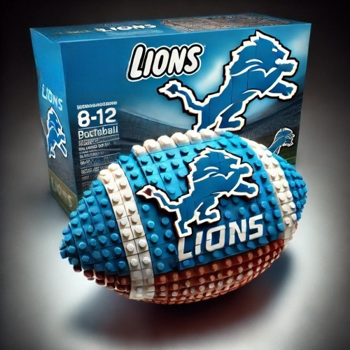 NFL Team Building Block Football Set DDT HLP HLPHUONG