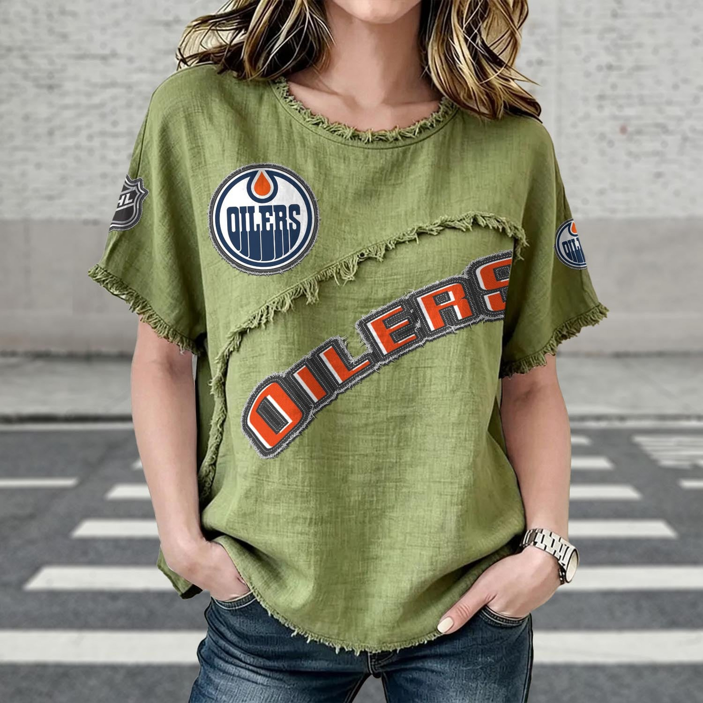EDM x NHL Women’s Vintage O-Neck 2905 DatND DVT