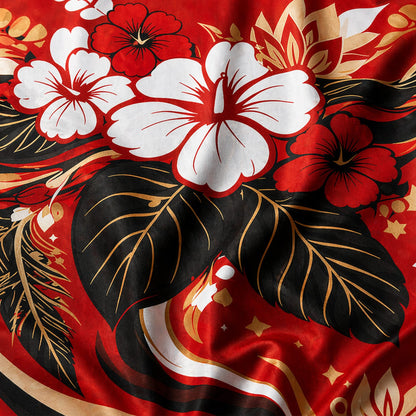Egypt World Cup 2026 Floral Hawaiian Shirt PVT02 DATND LBN 90526