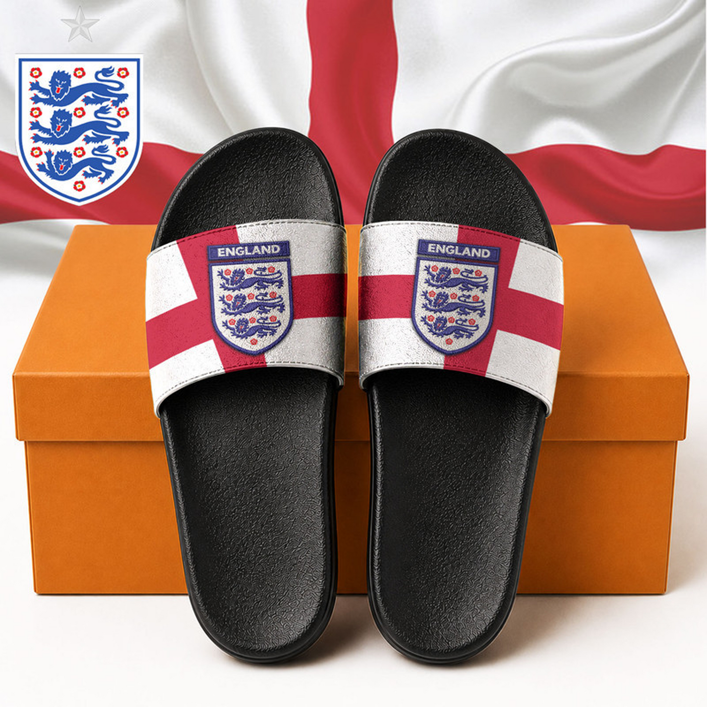 England Premium WC26 National Team Slide Slippers 0406 DatND DVT