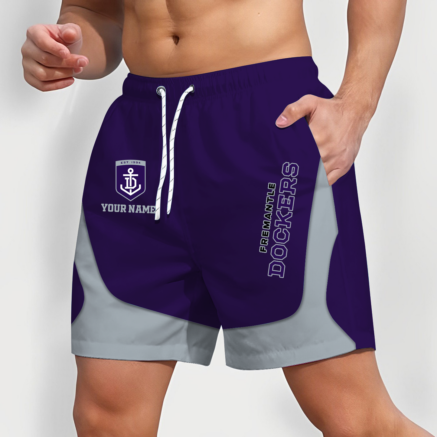 FRE x AFL Team Special Short Pants For Men Custom Name Gifts DATND TANTD 070426