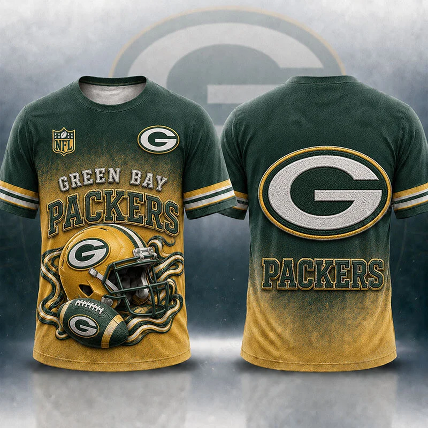 GB x NFL 3D Shirt 1805 DatND DVT