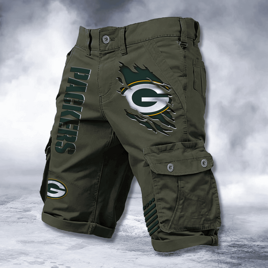 GB x NFL Cotton Cargo Shorts DATND TANTD 2705