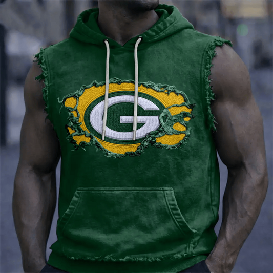 GB x NFL Men’s Sleeveless Hoodie Tank DATND TANTD 280526