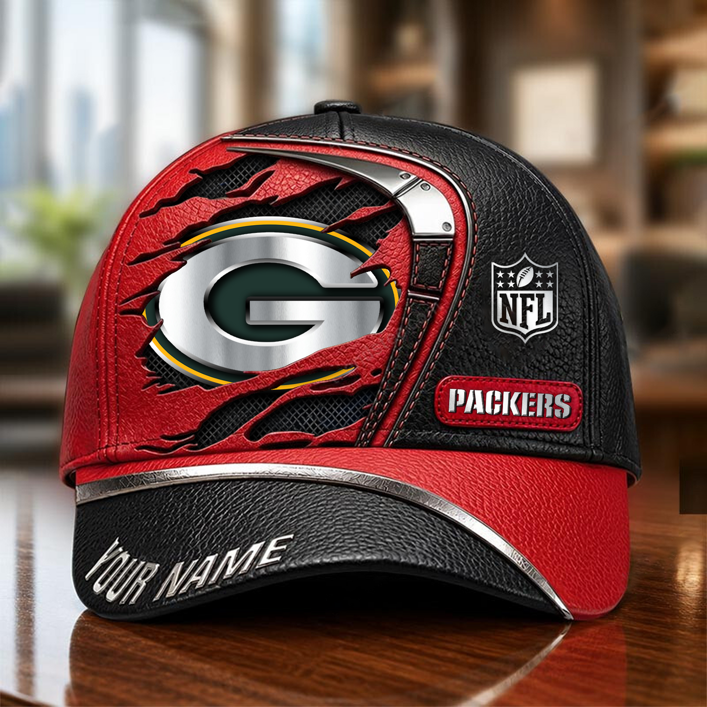 GB x NFL Premium Multicolor 3D Cap 200626