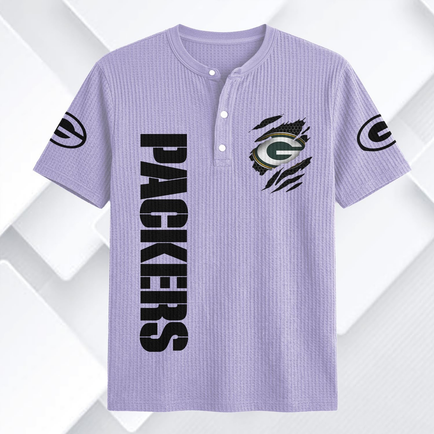 GB x NFL Waffle Short-Sleeve Shirt 2205 DatND DVT