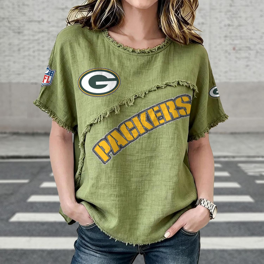 GB x NFL Women’s Vintage O-Neck 2905 DatND DVT