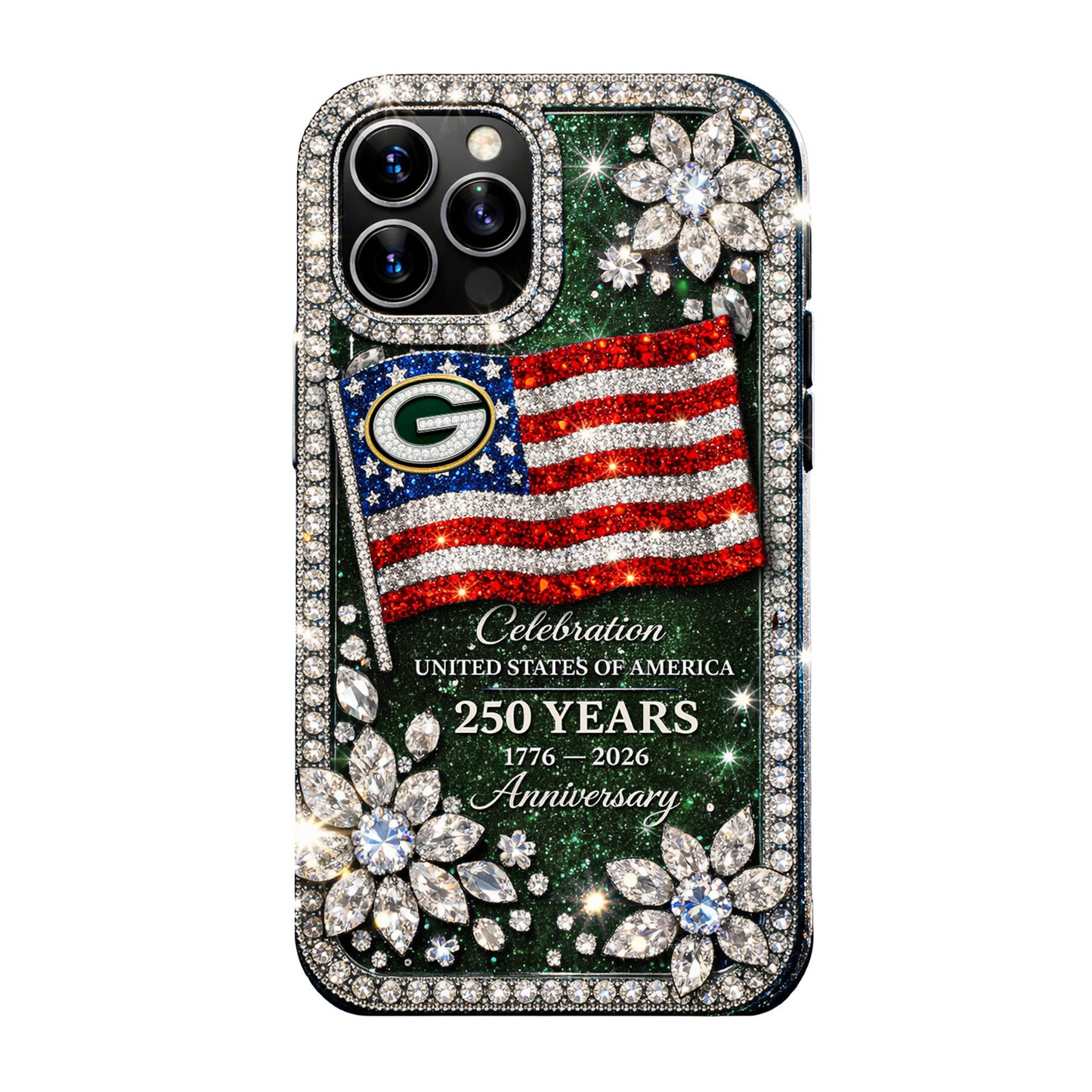 GBP Premium NFL Celebration United States Of America 250 Years Luxury Phone Case DDT CTND