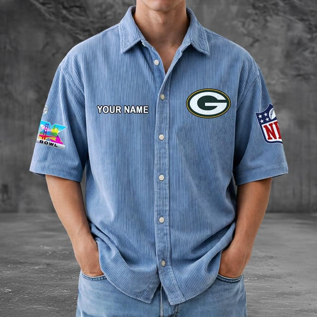 GBP x NFL Men Seersucker Button Shirt DDT NTL