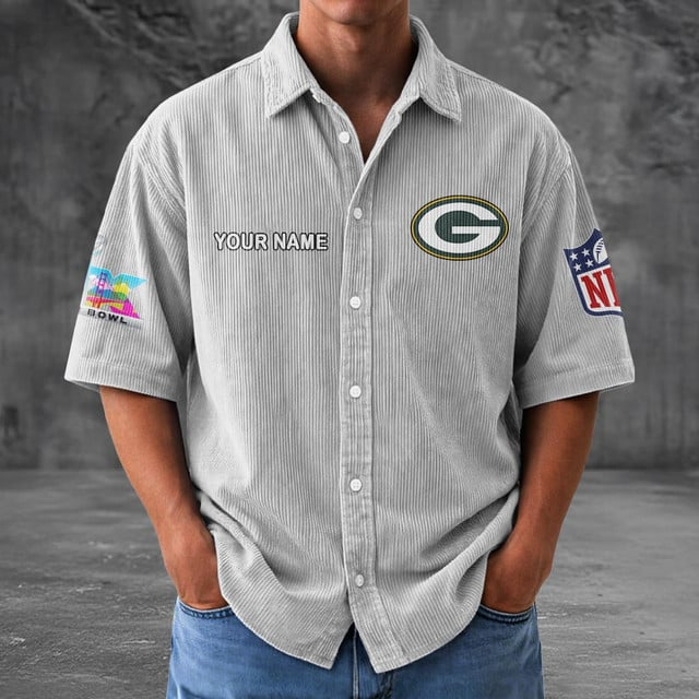 GBP x NFL Men Seersucker Button Shirt DDT NTL