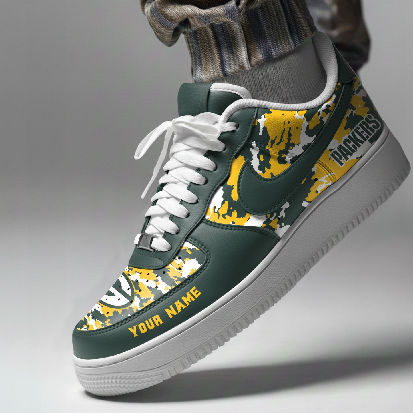 GBP x NFL Premium Camo AF1 Sneakers DDT CTND
