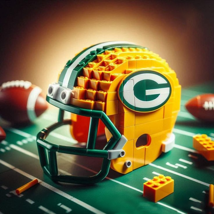 NFL Teams Helmets Armed With LEGO-Like Blocks DDT NTL