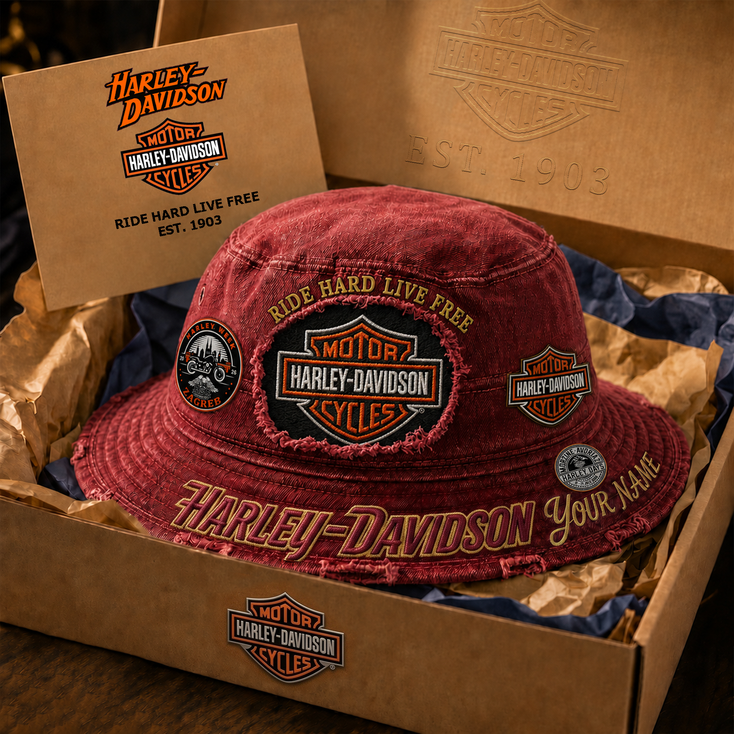 HAR  Premium Bucket Hat 2205 NAK TTT