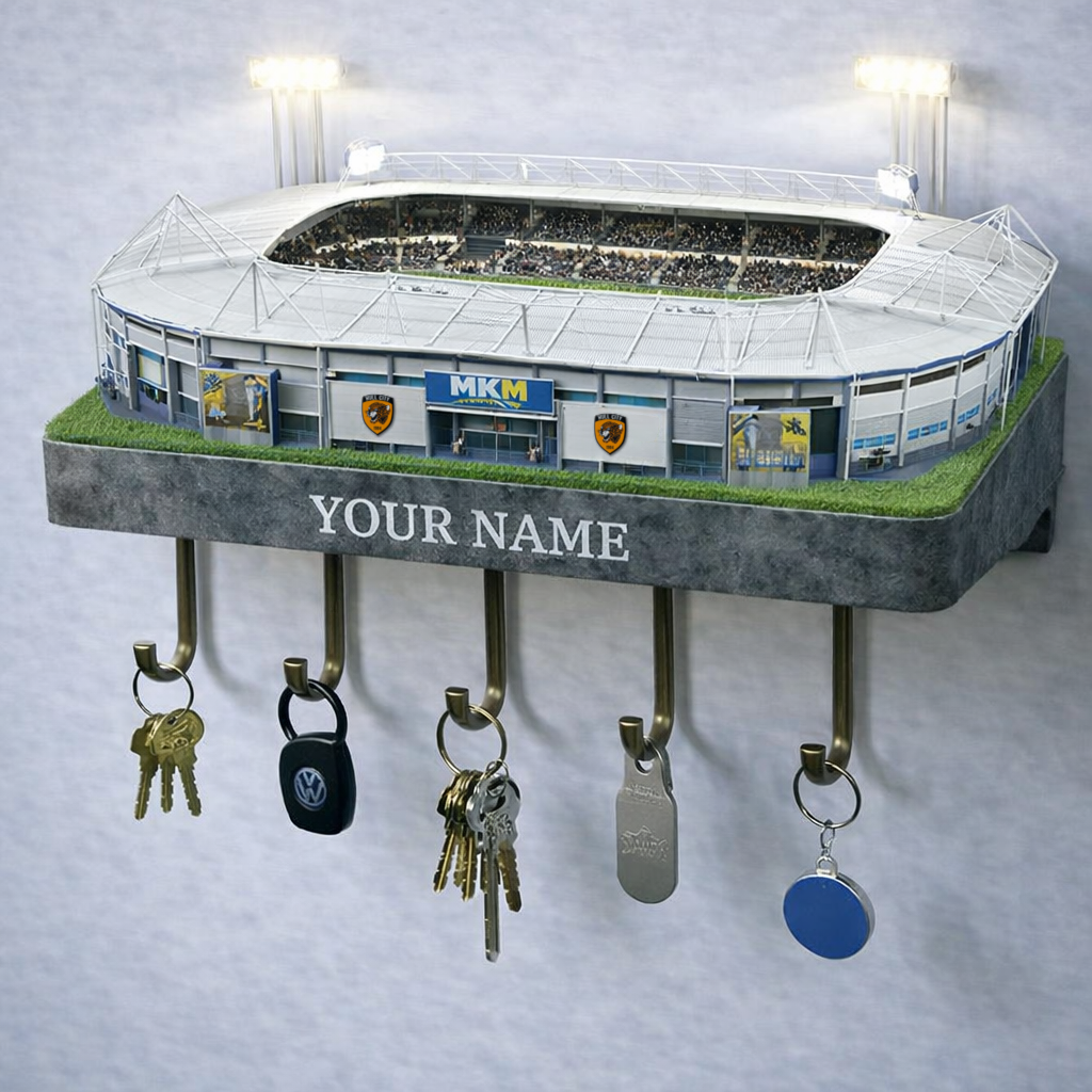 HC Stadium Premium EFL Wood Key Hanger DDT NTL