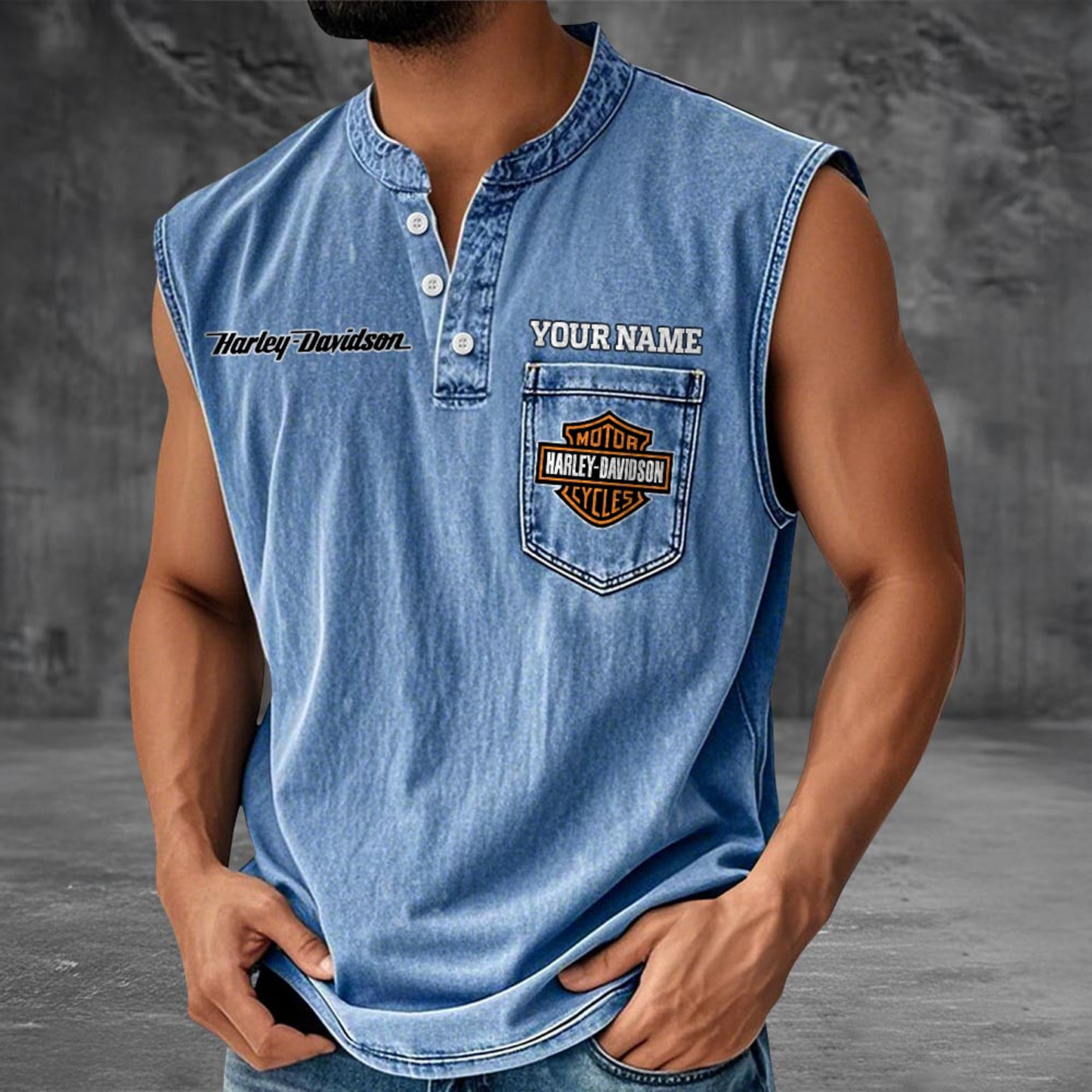 HD Tank Top Men 2205 DatND DVT