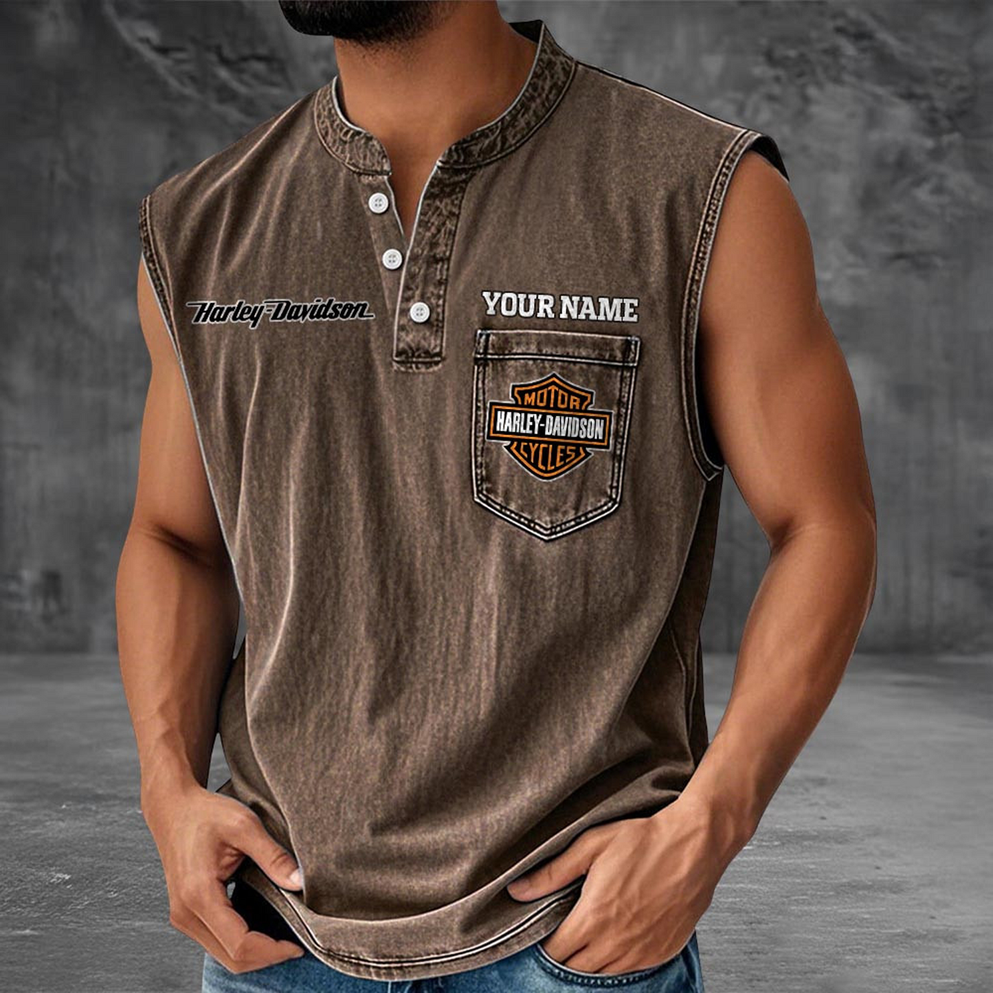 HD Tank Top Men 2205 DatND DVT