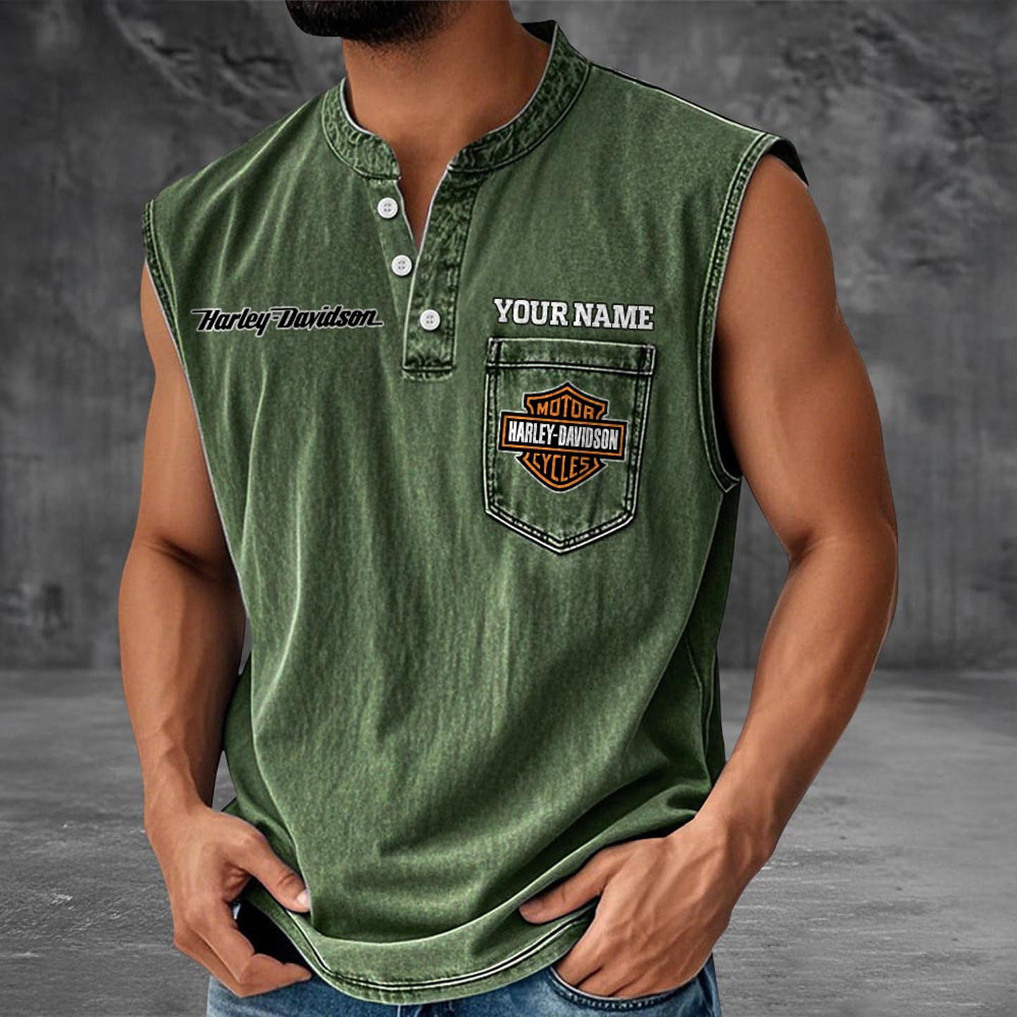 HD Tank Top Men 2205 DatND DVT