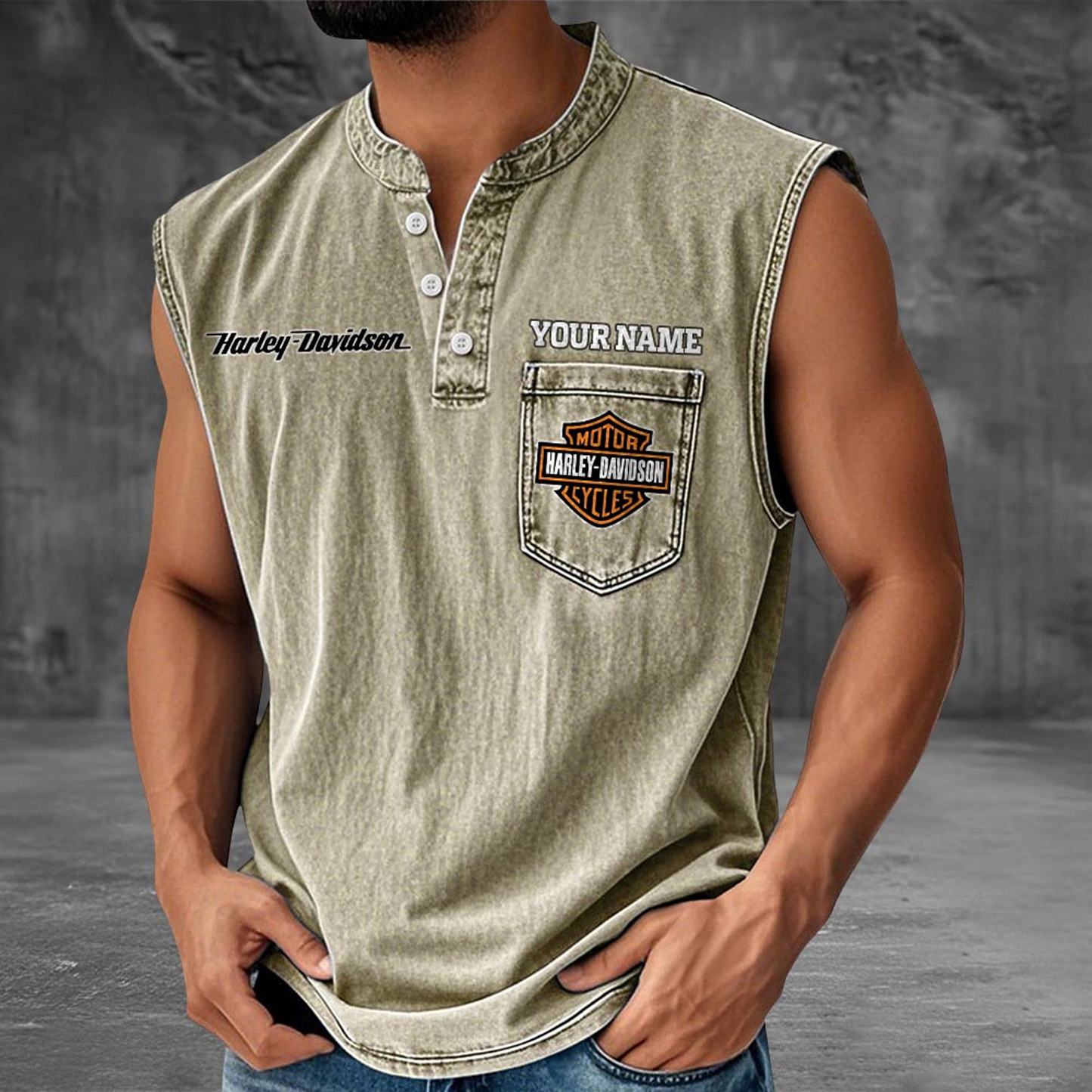 HD Tank Top Men 2205 DatND DVT