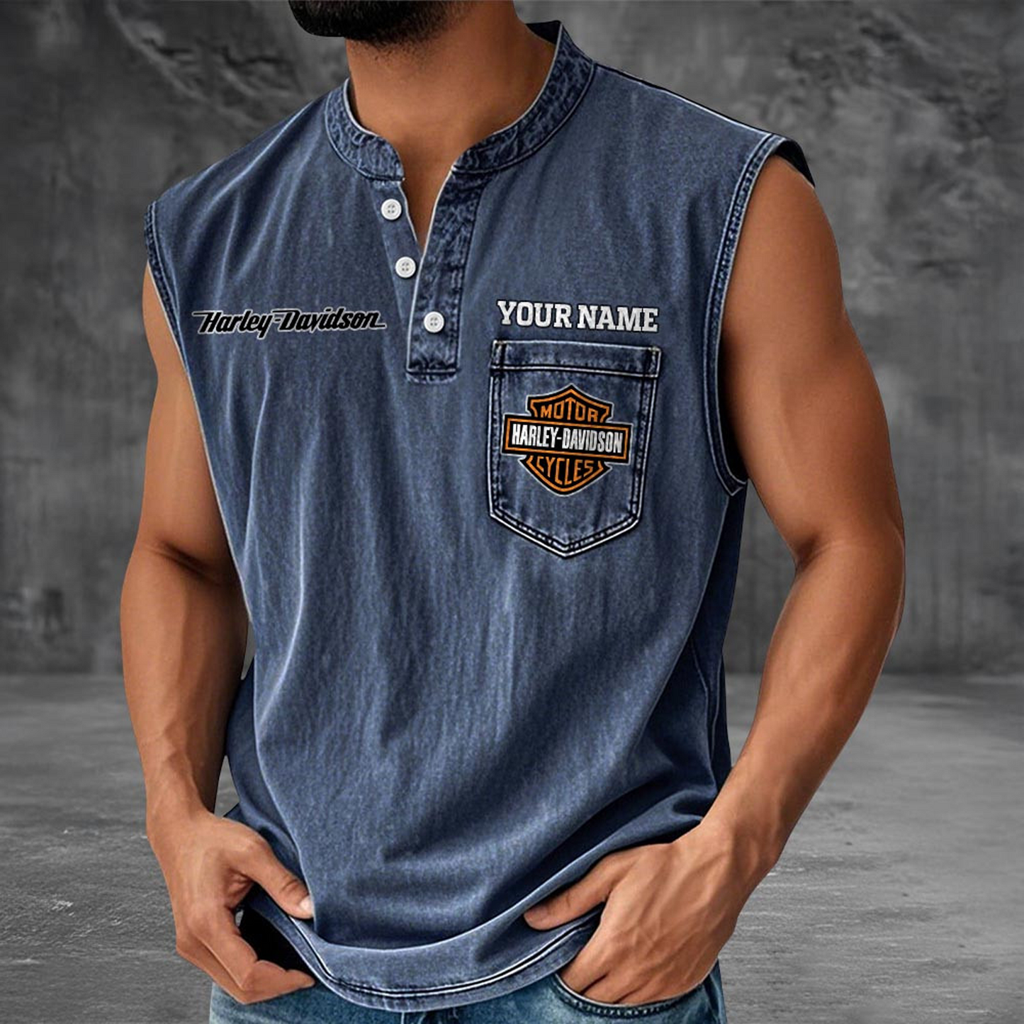 HD Tank Top Men 2205 DatND DVT