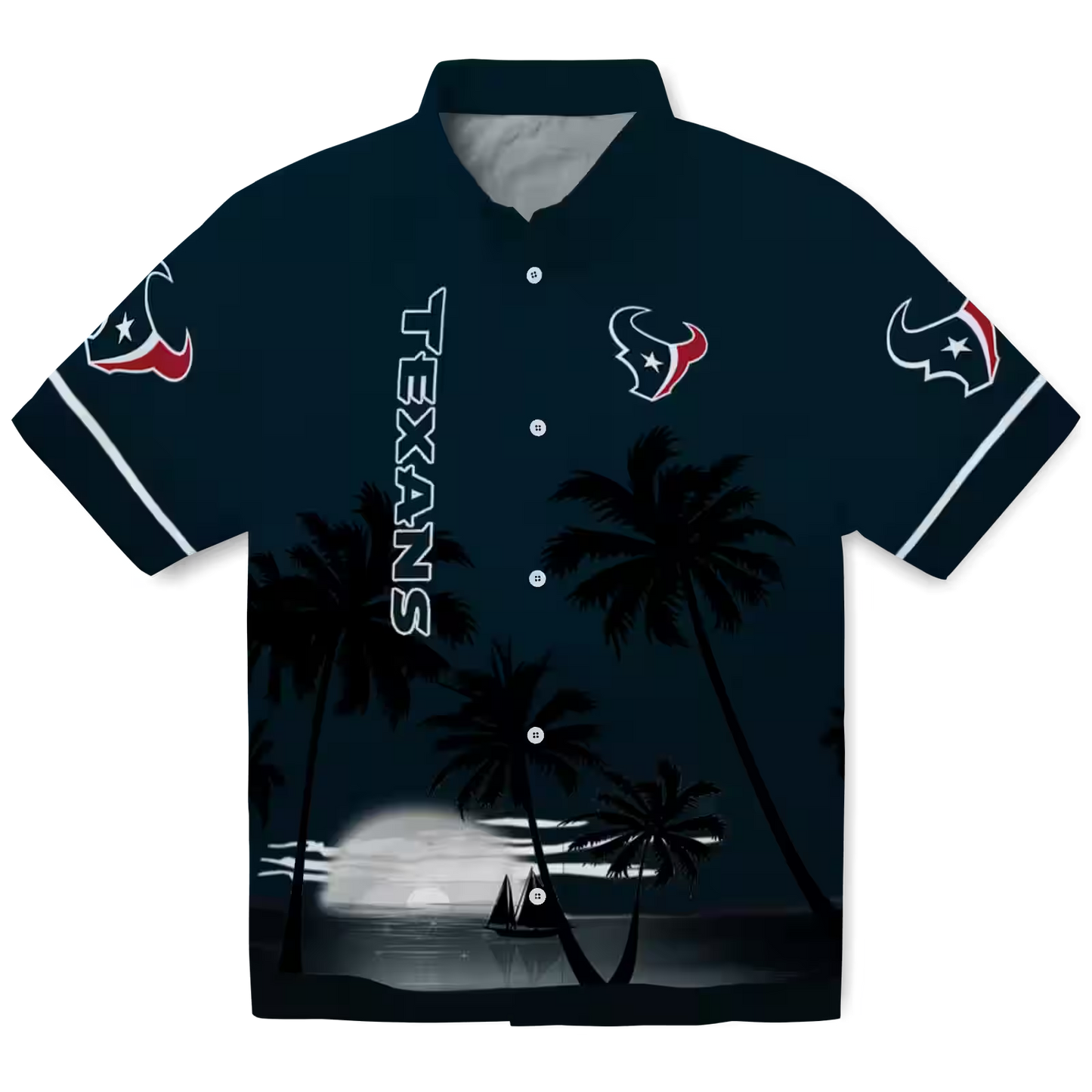 HOU x NFL Hawaiian Shirt – Beach Sunset DATND TANTD 270526