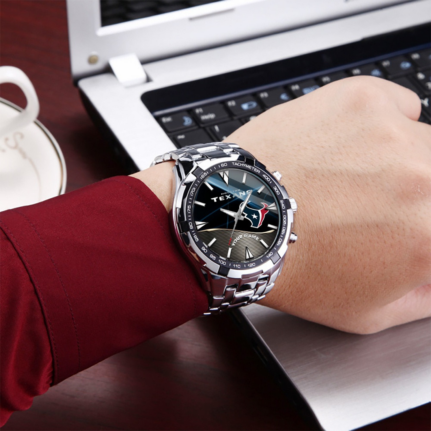 HOU x NFL Luxury Alloy Watch DATND TANTD