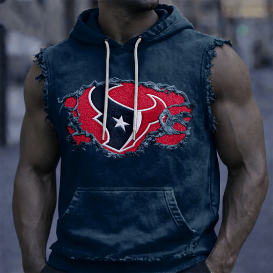 HOU x NFL Men’s Sleeveless Hoodie Tank DATND TANTD 280526