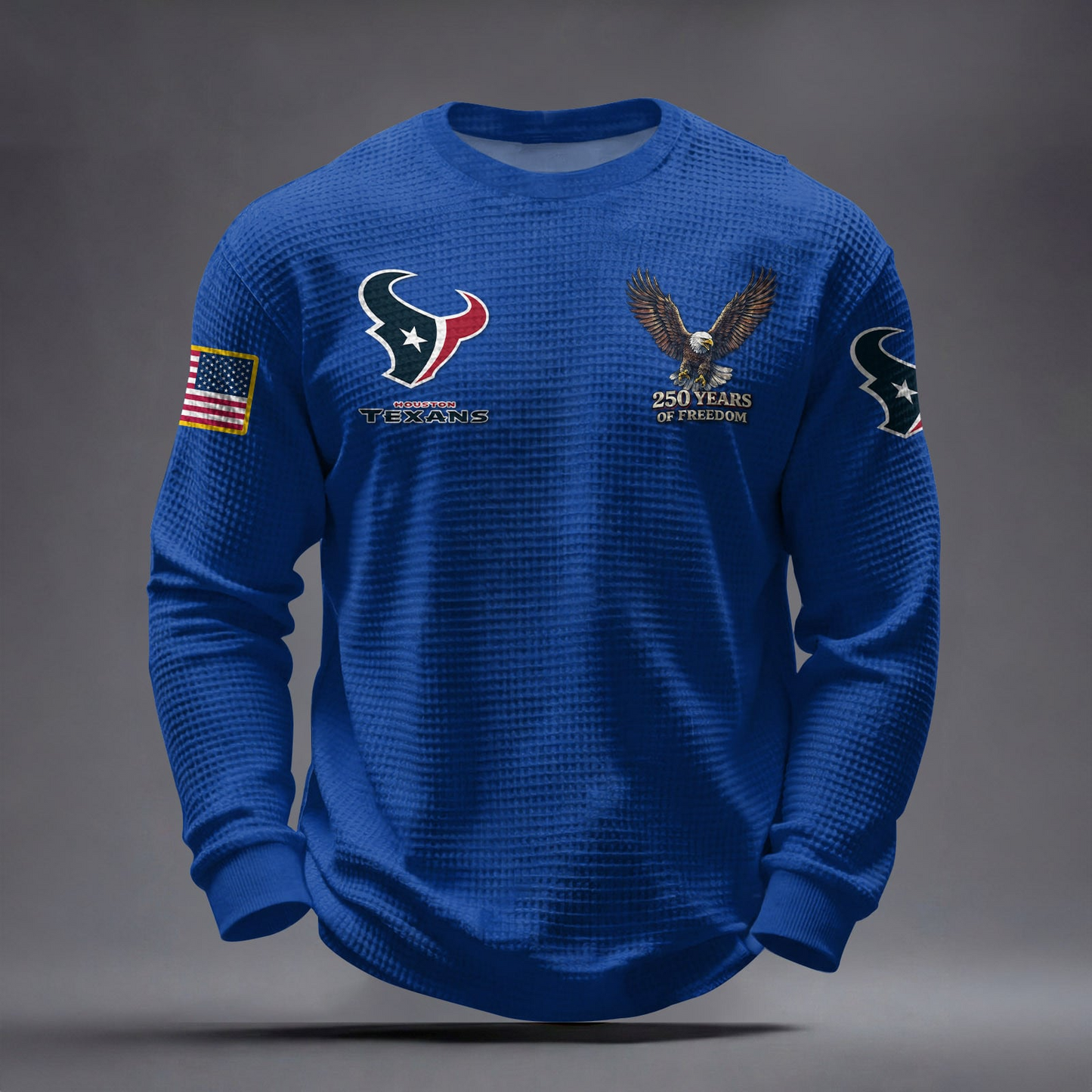 HOU x NFL Waffle Sweatshirt DatND DVT