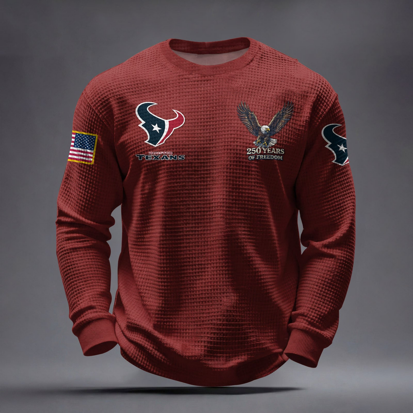 HOU x NFL Waffle Sweatshirt DatND DVT