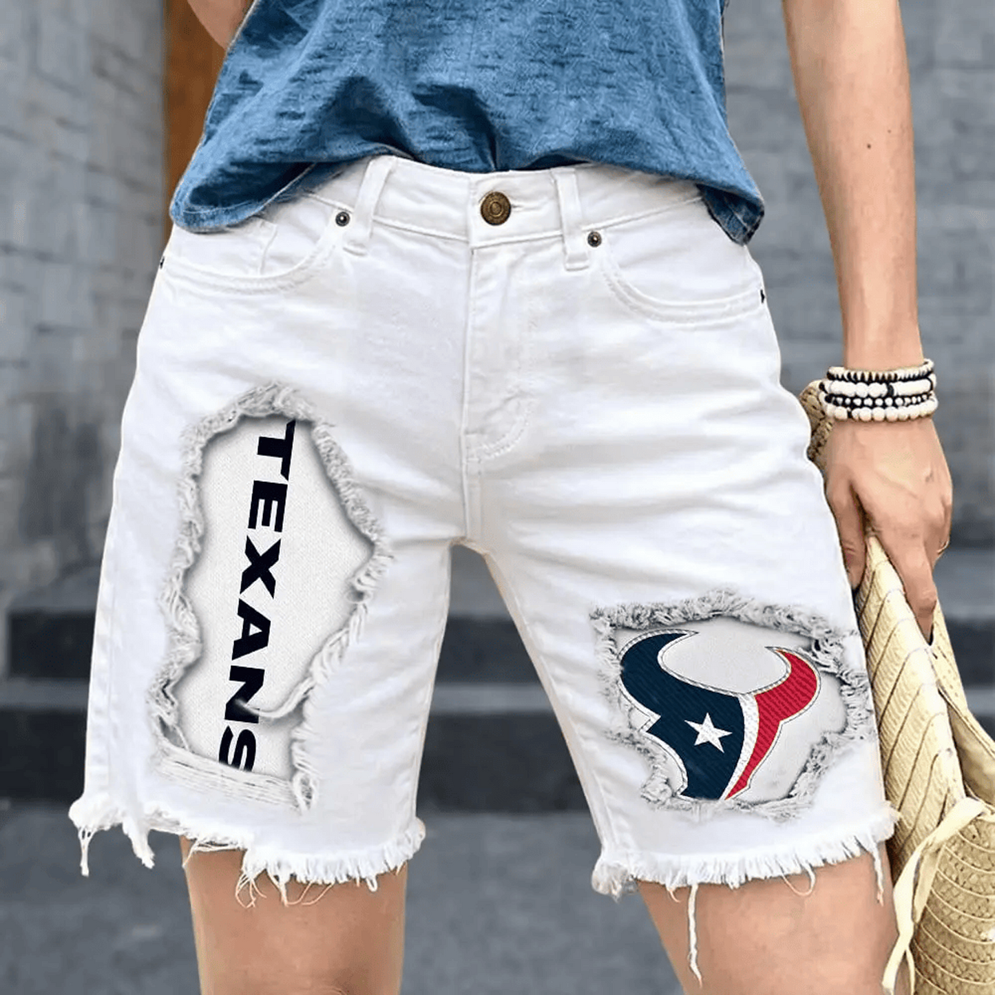 HOU x NFL Women's Jeans V1 DATND TANTD 060626