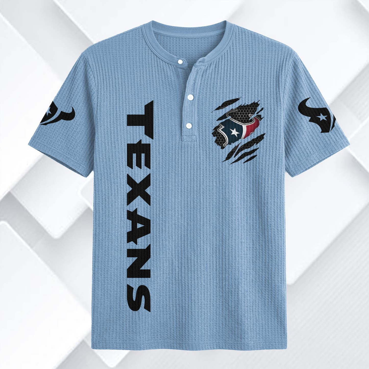 HOUx NFL Waffle Short-Sleeve Shirt 2205 DatND DVT
