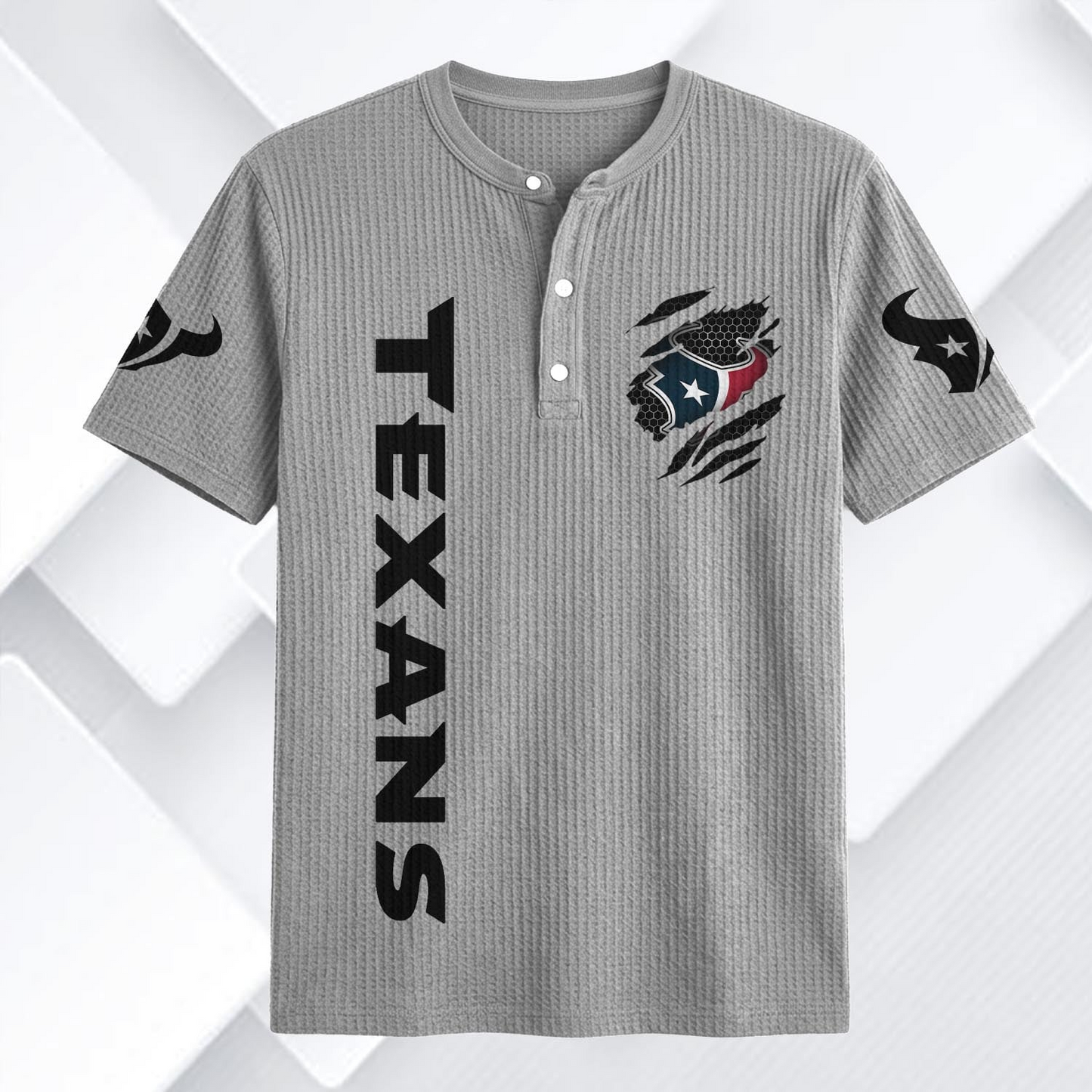 HOUx NFL Waffle Short-Sleeve Shirt 2205 DatND DVT