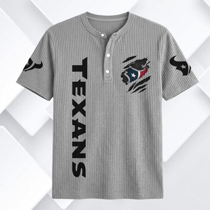 HOUx NFL Waffle Short-Sleeve Shirt 2205 DatND DVT