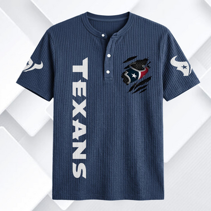 HOUx NFL Waffle Short-Sleeve Shirt 2205 DatND DVT