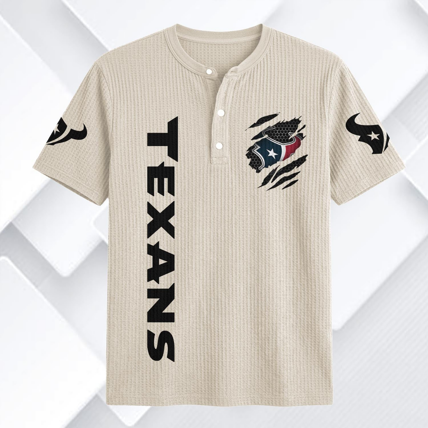 HOUx NFL Waffle Short-Sleeve Shirt 2205 DatND DVT