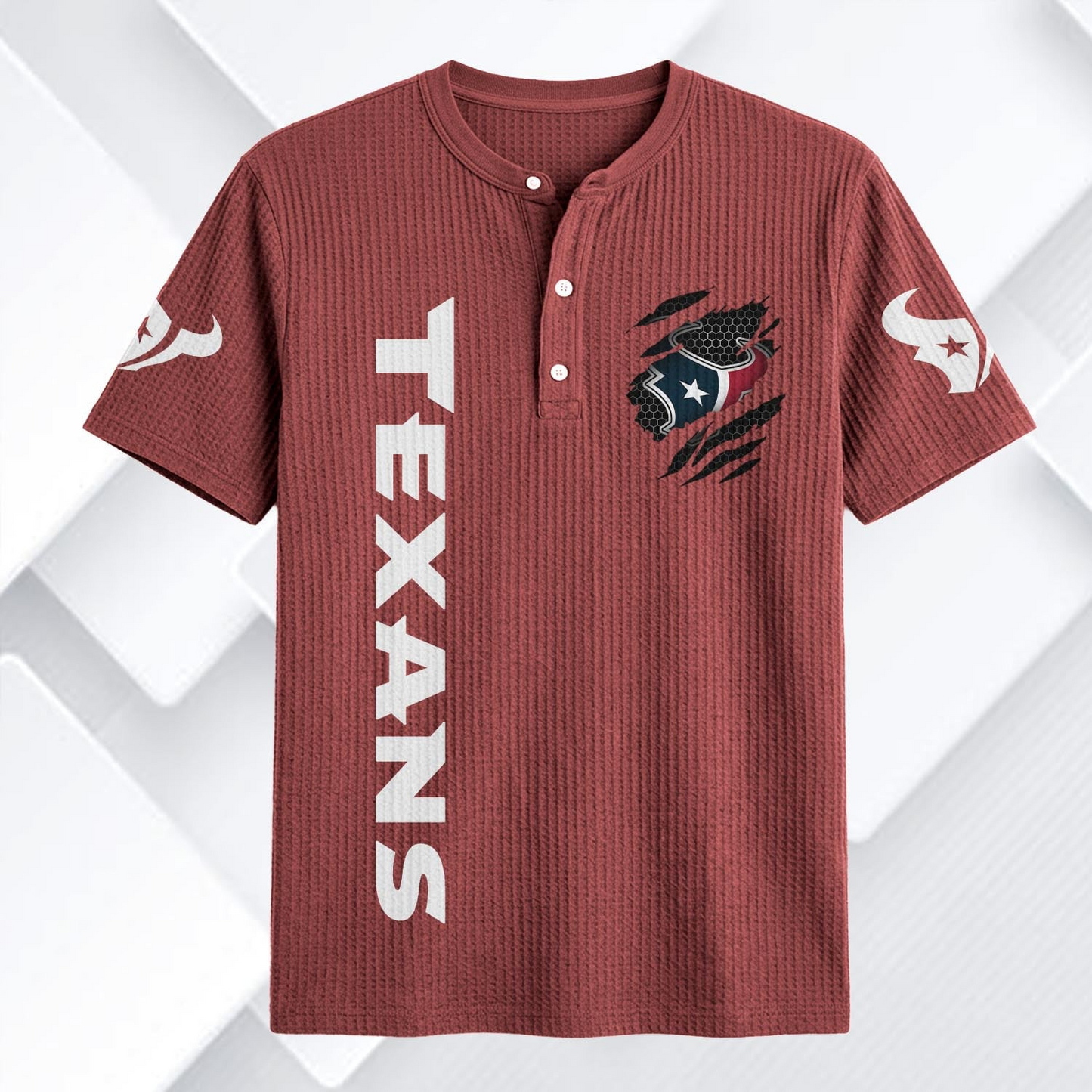 HOUx NFL Waffle Short-Sleeve Shirt 2205 DatND DVT