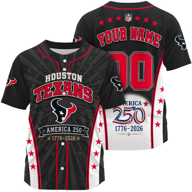 HT x NFL 250 Years of Freedom 1776-2026 Baseball Jersey 170626