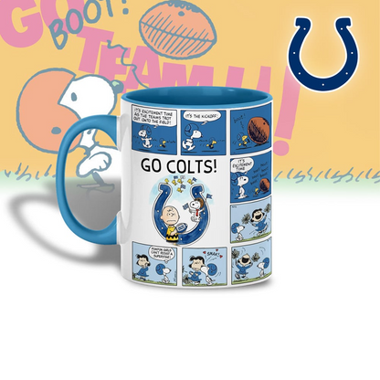 IC Premium NFL Peanuts Comic Mug DDT  CTND