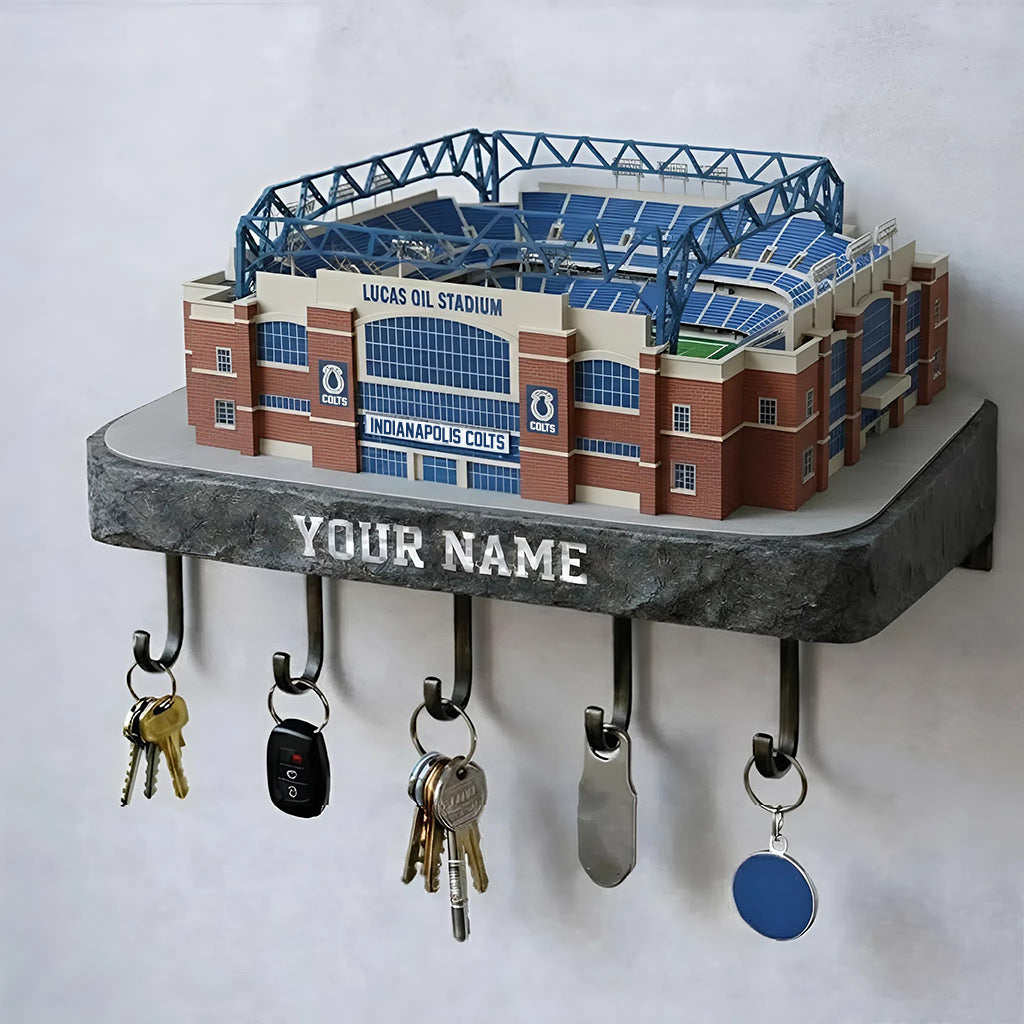 IC Stadium Premium NFL Wood Key Hanger DDT NHM