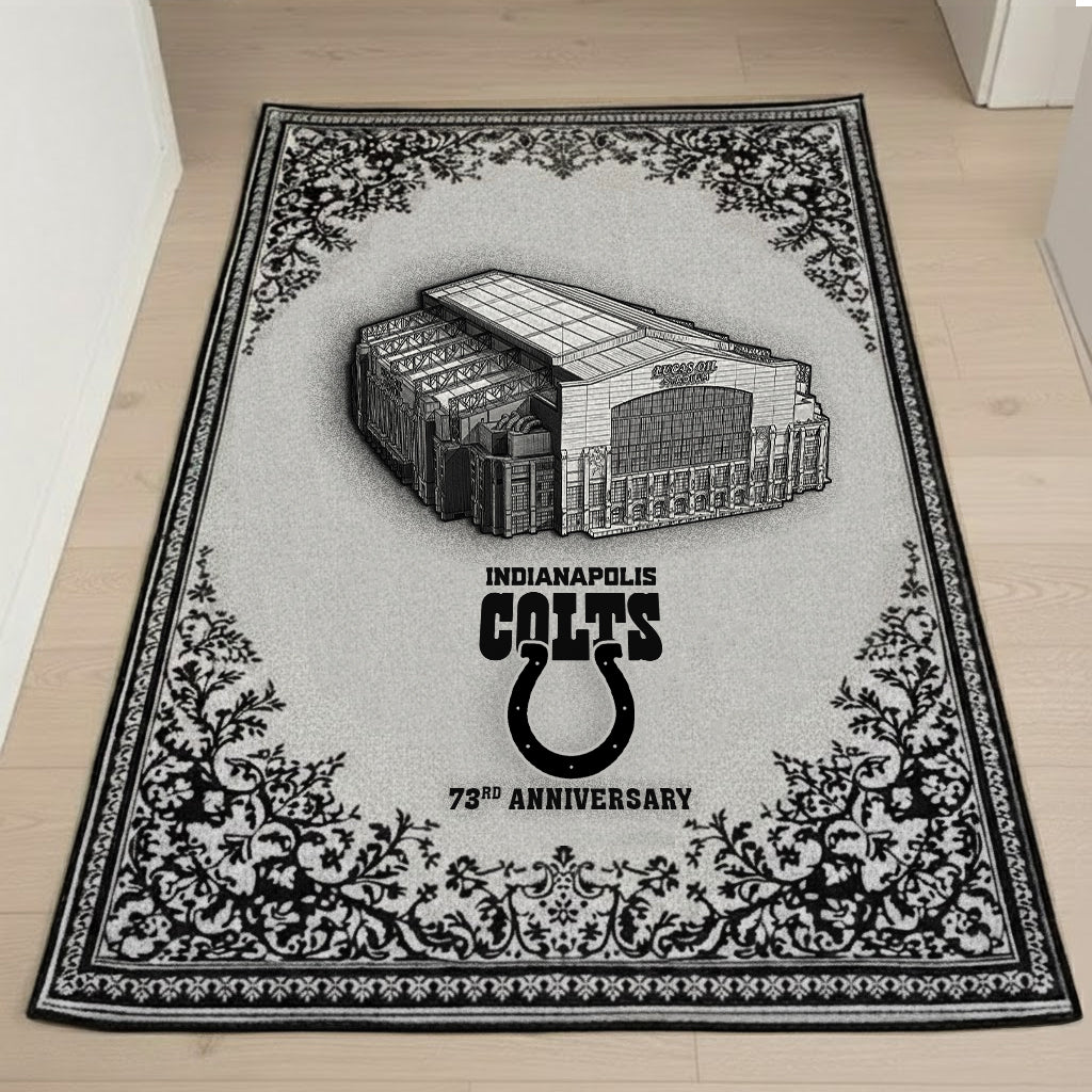 IC  x NFL Anniversary Premium Rug DDT TTTZ