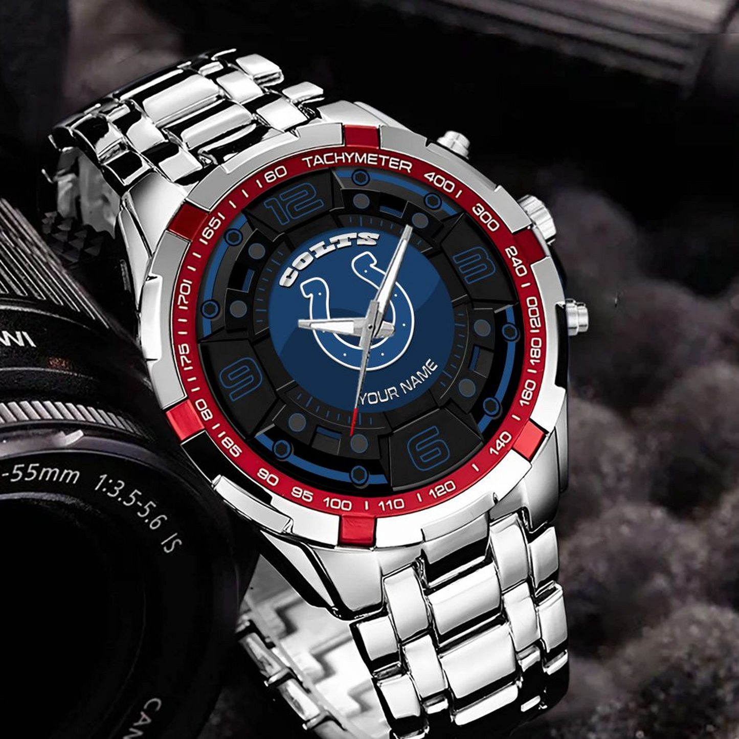 IND x NFL Stainless Steel Watch DatND DVT