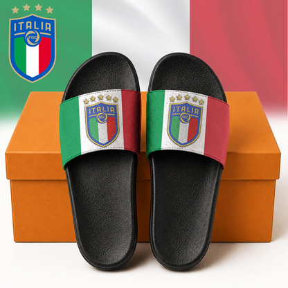 Italy Premium WC26 National Team Slide Slippers 0406 DatND DVT