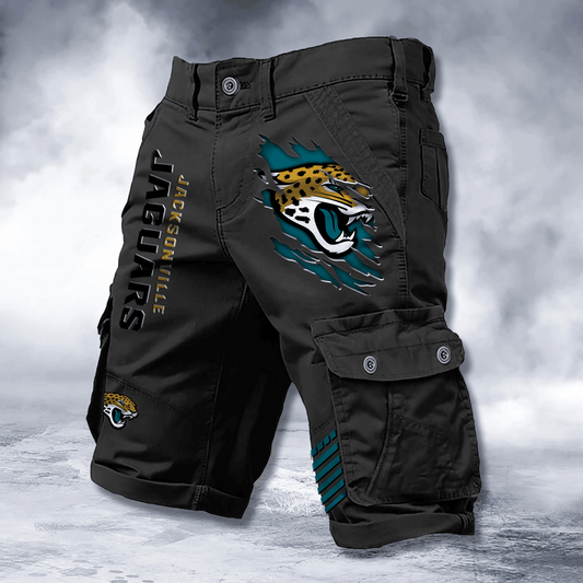 JAX x NFL Cotton Cargo Shorts DATND TANTD 2705
