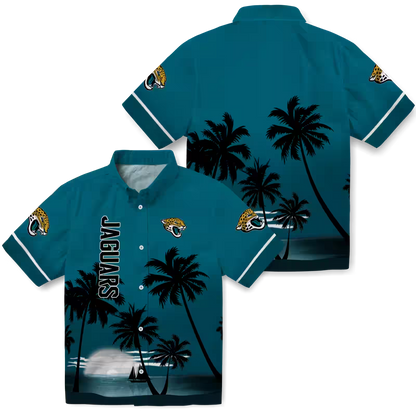 JAX x NFL Hawaiian Shirt – Beach Sunset DATND TANTD 270526
