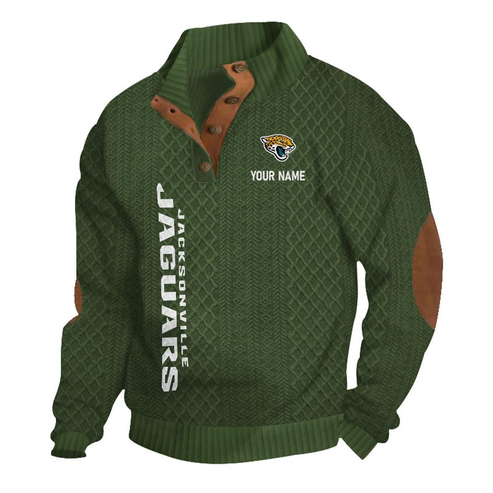 JJ NFL Basic Knitted Stand Collar Sweatshirt DDT CTND